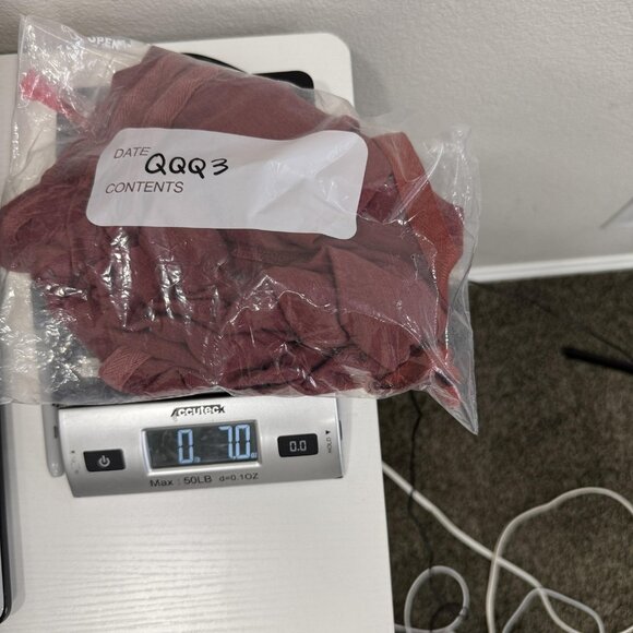 Sundry Skirt Womens 4 Red Jersey Drawstring Elastic Waist Knee Length Stretch - Picture 8 of 8